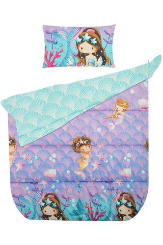 KIDS MERMAID POLYESTER COMFORTER