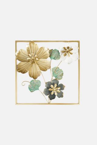 DIMENSIONAL METAL FLOWER 45CM
