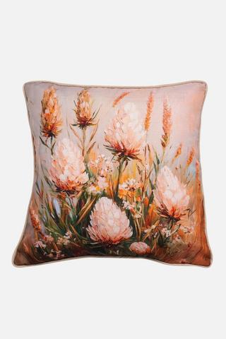 WILD FLORA SCATTER 50X50CM - 1 - Blush Pink