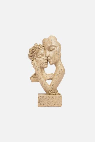 SPECKLE COUPLE DECORATIVE ORNAMENT - 1 - Stone