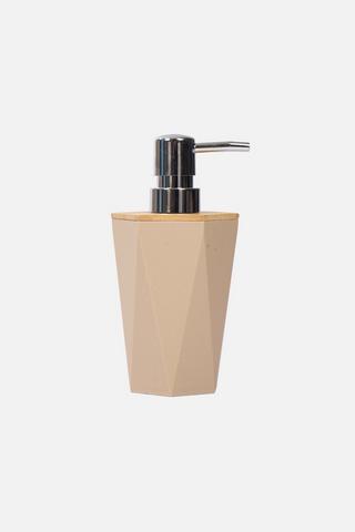 FACETED SOAP DISPENSER