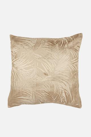 LEAF JAQCUARD SCATTER 50X50CM