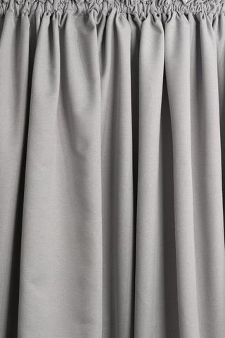 XW CHENILE BLOCKOUT TAPED CURTAIN 270X218CM