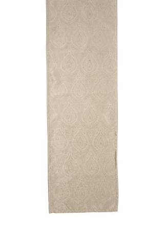 EMBOSSED PAISLEY TABLE RUNNER 33X170CM