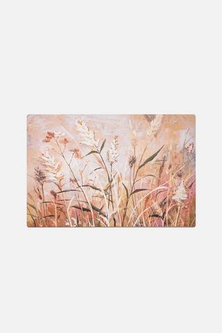 WILD GRASSES WALL ART 60X90CM
