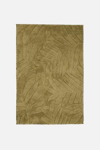 CARVED LEAF RUG RUNNER 70X180CM