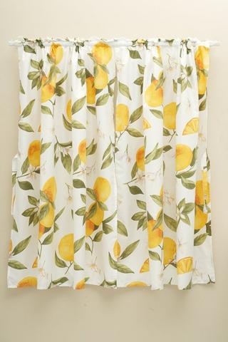 ORANGE BLOSSOM CAFE CURTAIN 230X120CM - 1 - Multi