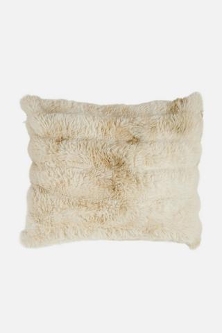 SHAGGY FAUX FUR SCATTER 55X65CM