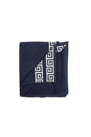GREEK BORDER BATH TOWEL