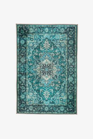 PERSIAN RUG TEAL 120X180CM