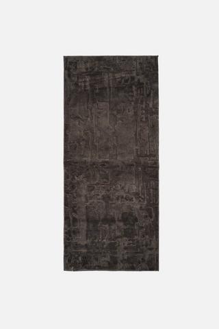CASHMERE GRID RUG RUNNER 70X160CM
