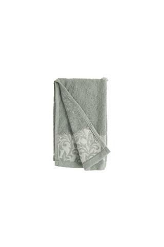 SCROLL BORDER GUEST TOWEL