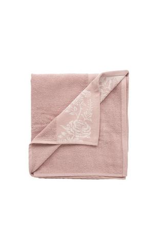ROSE BORDER BATH TOWEL