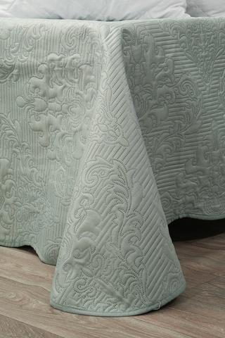 DAMASK POLYESTER ULTRASONIC QUILT