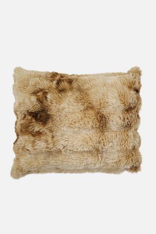 SHAGGY FAUX FUR SCATTER 55X65CM