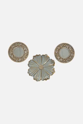 PEONY FLOWER TRIO WALL ART-ONESIZE