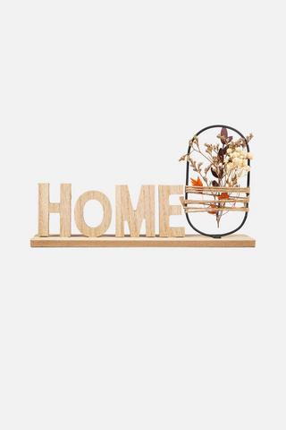 HOME DECORATIVE ORNAMENT WITH DRIED FLOWER
