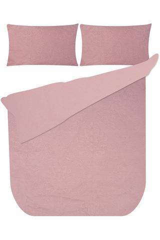 6 PIECE CLASSIC QUILTED POLYESTER DUVET COVER SET