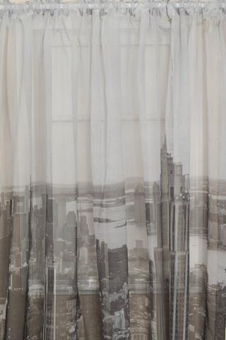 NYC SHEER TAPED CURTAINS 270X218CM (XW)