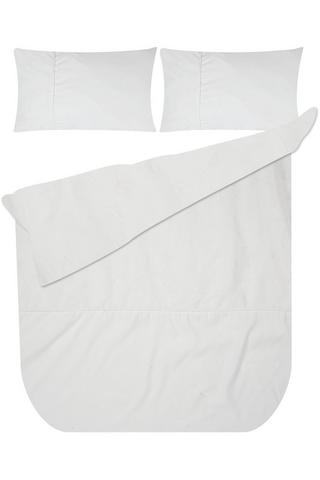 EMBROIDERED POLYESTER DUVET COVER