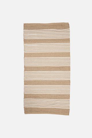 COTTON STRIPE RUG 60X120CM