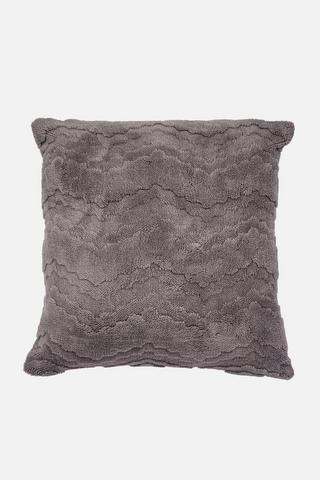 ZIG ZAG FAUX FUR SCATTER 50X50CM