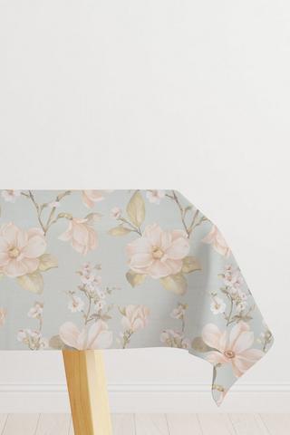 SCALOP FLORAL TABLECLOTH 140X180CM