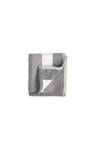 STRIPE MELANGE VELOUR FACE CLOTH