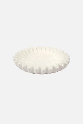 OCTIVIYA SCALOP DECORATIVE PLATTER