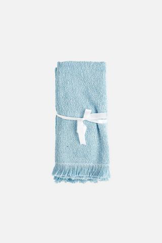 3 PACK FRINGE GUEST TOWEL SET