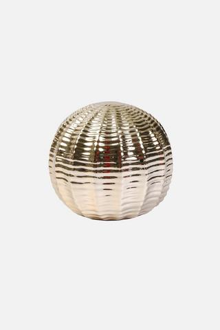 ELEC RIPPLE DECO BALL GOLD