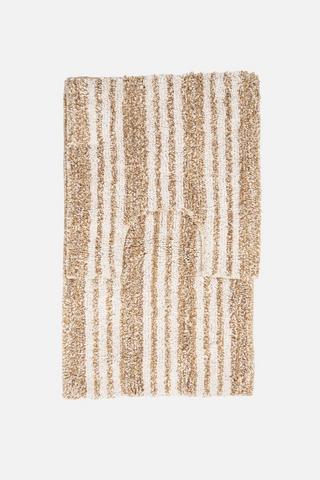 ASSORTED MELANGE 2 PIECE BATHMAT SET