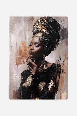 CANVAS THINKING QUEEN 38X58