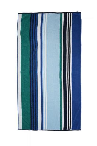 BEACH NAUTICAL BLUE 85X160 CM