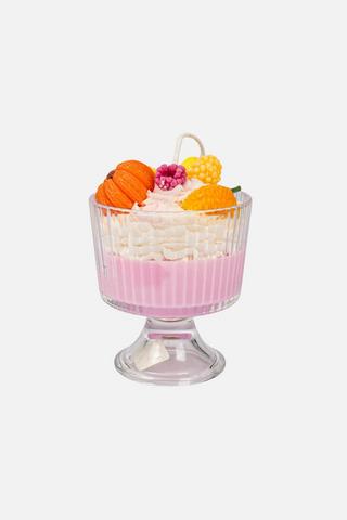 GLASS STANDING CANDLE