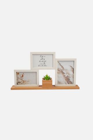 3 PIECE ALOE DECORATIVE FRAME