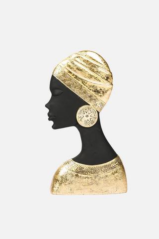 LADY FACE DECORATIVE ORNAMENT