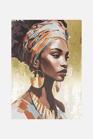 GOLDEN POSE CANVAS 70X100