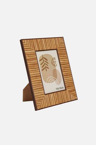 A6 RATTAN PICTURE FRAME
