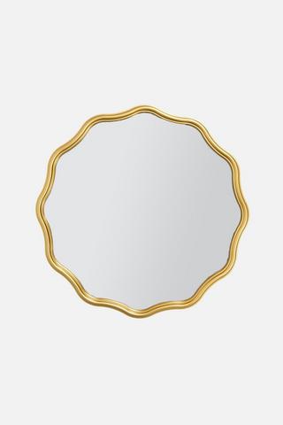 16CM WAVE DECORATIVE MIRROR