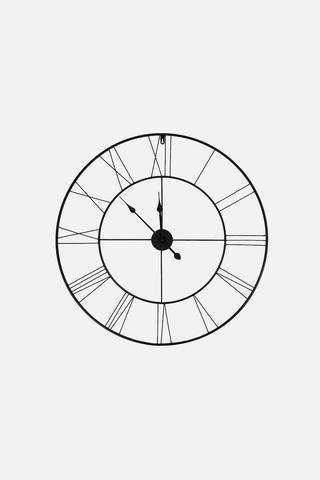 80CM METAL WALL CLOCK