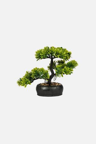 POTTED BONSAI FAUX TREE