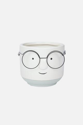 FACE WITH SPEC FRAME PLANTER