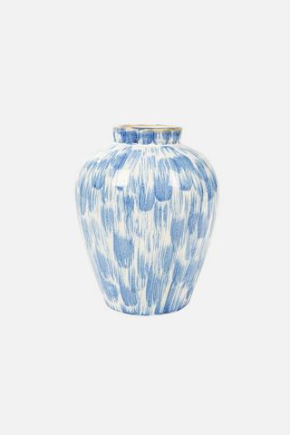 BRUSH STROKE DECORATIVE VASE