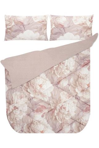 LOFTY PEONY POLYESTER COMFORTER