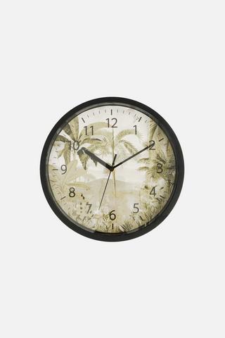 BOTANICAL WALL CLOCK 30CM
