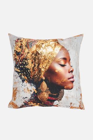 NANDI FOIL QUEEN SCATTER 50X50CM