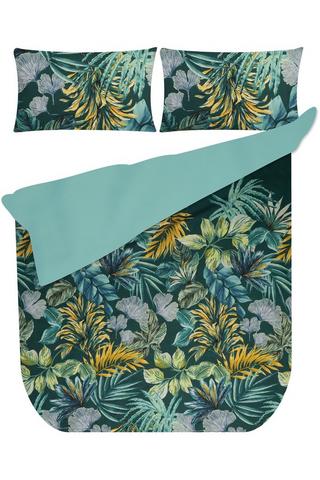 TROPICAL POLYESTER DUVET COVER