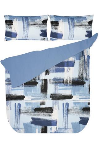 BRUSHSTROKE POLYESTER DUVET COVER
