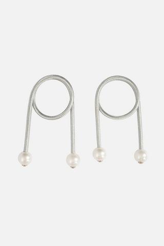 2 PACK WRAP PEARL TIE BACK